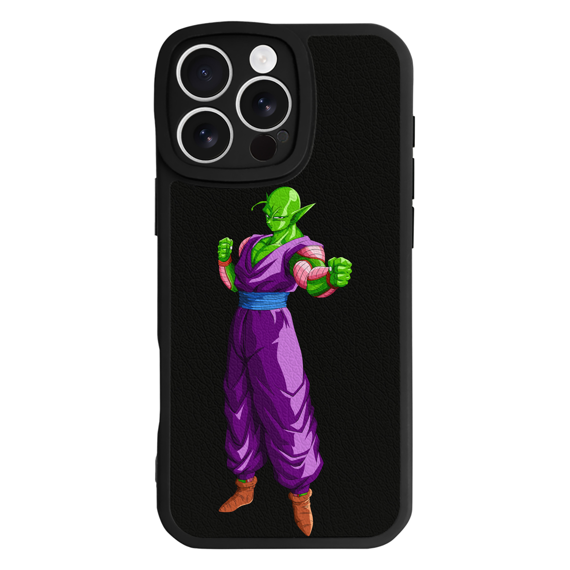 （画像用） ドラゴンボール ピッコロ DRAGON BALL Piccolo 【iPhone 16シリーズ対応】シリコンスマホケース（レザー調） 材質：シリコン